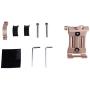 Enrilior Bicycle Aluminium Alloy Mobile Phone Holder Bracket Bike Cycling Accessory(Golden)