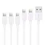 MFi Certified iPhone Charger MBYY, 5pack [6/6/6/10/10FT] Lightning Cable iPhone Cable USB Sync Cord Fast iPhone Charger Cable Compatible iPhone 11 Pro Max Xs X XR 8 7 6s 6 SE iPad iPod More