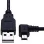 Right Angle 90 Degree Mini USB Cable Cord Compatible with Garmin Nuvi 42, 52, 52LM, 54LM, 55LM, 57LM 67LM, 68LM, 860 Sat nav GPS Navigation Satellite System in Car Charging Lead (3ft Black) Right Angle 90 Degree Mini USB Cable Cord Compatible with Garmin Nuvi 42, 52, 52LM, 54LM, 55LM, 57LM 67LM, 68LM, 860 Sat nav GPS Navigation Satellite System in Car Charging Lead (3ft Black)