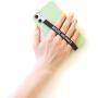 Tmate Phone Grip, Finger Strap for Phone Loop Strap Holder Handle Loopy Stretchy Band for Hand Universal Phone Charms Accessories for Smartphones