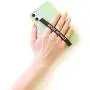 Tmate Phone Grip, Finger Strap for Phone Loop Strap Holder Handle Loopy Stretchy Band for Hand Universal Phone Charms Accessories for Smartphones