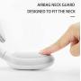 Neck Massager with Remote Control, Pulse Heated, 3 Modes, 15 Intensity Level, USB Charging (White)