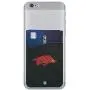Arkansas Razorbacks Adhesive Silicone Cell Phone Wallet/Card Holder for iPhone, Android, Samsung Galaxy, Most Smartphones Arkansas Razorbacks Adhesive Silicone Cell Phone Wallet/Card Holder for iPhone, Android, Samsung Galaxy, Most Smartphones