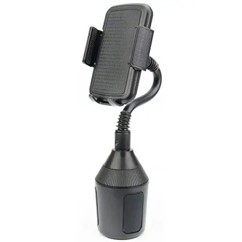 Greendeep Adjustable Car Cup Phone Holder with Elastic Long Neck, Flexible and 360 Degree Rotation, Suitable for iPhone, Samsung, Huawei, Nokia, Motorola