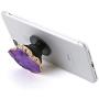 Gorgeous Agate Crystal Druzy Quartz Phone Grip Phone Holder for Smart Phones and Tablets (Purple)