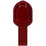 Ghostek Loop Phone Strap Holder for Hand with Metal Ring Stand and Car Holder Magnet Magnetic Smartphone Gripper Has Stick-On Adhesive and is Compatible with Cell Phone Cases, iPhone, Galaxy - (Red)