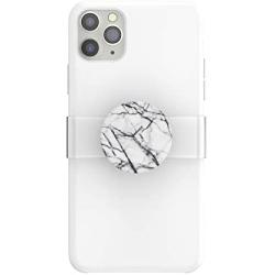 PopSockets PopGrip Slide for iPhone 11 Pro Max Apple Silicone Case - Clear Day