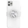 PopSockets PopGrip Slide for iPhone 11 Pro Max Apple Silicone Case - Clear Day