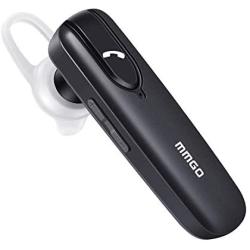 Bluetooth Headset for Cell Phones,Voice Command Wireless Headset with Noise Cancelling,Hands Free Bluetooth Headphone Earbuds for iPhone Android Samsung Laptop Truck Driver