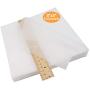 New Brothread No Show Mesh Machine Embroidery Stabilizer Backing 8&quotx8" - 100 Precut Sheets - Light Weight 1.8 oz - Fits 4x4 and 6x6 Hoops