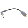 Ancable 3.5mm TRRS to TRS Microphone Adapter, TRRS Male to TRS Female Right Angle 1/8 Mic Cord Compatible iPhone, Smartphones, Tablets with Rode SC4, Rode VideoMic, VideoMic Go, VideoMicro, BOYA Mic