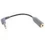 Ancable 3.5mm TRRS to TRS Microphone Adapter, TRRS Male to TRS Female Right Angle 1/8 Mic Cord Compatible iPhone, Smartphones, Tablets with Rode SC4, Rode VideoMic, VideoMic Go, VideoMicro, BOYA Mic