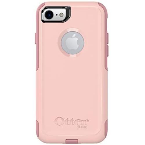 OtterBox COMMUTER SERIES Case for iPhone SE (2nd gen - 2020) and iPhone 8/7 (NOT PLUS) - Retail Packaging - BALLET WAY (PINK SALT/BLUSH), Single