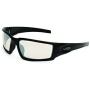 Uvex by Honeywell Hypershock Safety Glasses, Black Frame with SCT-Reflect 50 Lens & Anti-Scratch Hardcoat (S2943)
