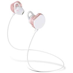 Rose Gold Bluetooth Headphones,Bluetooth Headset Noise Cancelling,Wireless Earbuds, IPX 6 Sweatproof,Compatiable for iPhone