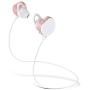 Rose Gold Bluetooth Headphones,Bluetooth Headset Noise Cancelling,Wireless Earbuds, IPX 6 Sweatproof,Compatiable for iPhone