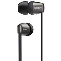 Sony Wireless in-Ear Headset/Headphones with mic for Phone Call, Black (WI-C310/B)