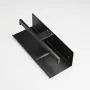 Kelelife Toilet Paper Holder Wall Mounted Double Roll Holder with Phone Storage Shelf, Black Matte