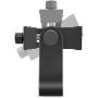 Universal Smartphone Tripod Adapter Cell Phone Holder Mount Adapter, Fits iPhone, Samsung, and All Phones, Rotates Vertical and Horizontal, Adjustable Clamp