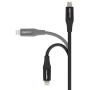 AmazonBasics Lightning to USB A Cable, Advanced Collection, MFi Certified Apple iPhone Charger, Black, 6 Foot, 2 Pack