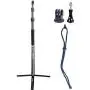 Smatree Carbon Fiber Selfie Stick Tripod Extension Monopod Compatible for GoPro Hero 8/7/6/5/4/3 plus/3/2018/Fusion/AKASO/SJCAM SJ4000 Xiaomi Yi/DJI OSMO Action Cameras with Tripod Smatree Carbon Fiber Selfie Stick Tripod Extension Monopod Compatible for GoPro Hero 8/7/6/5/4/3 plus/3/2018/Fusion/AKASO/SJCAM SJ4000 Xiaomi Yi/DJI OSMO Action Cameras with Tripod