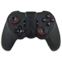 Mobile Controller| T-12 Bluetooth Gamepad Wireless Controller Joystick Gamepads with Phone Holder for Android Smartphone Games Remote Cont