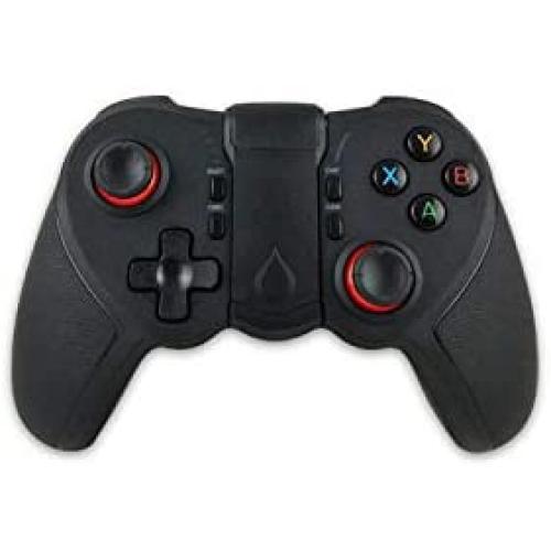 Mobile Controller| T-12 Bluetooth Gamepad Wireless Controller Joystick Gamepads with Phone Holder for Android Smartphone Games Remote Cont
