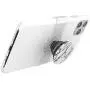 PopSockets PopGrip Slide for iPhone 11 Pro Max Apple Silicone Case - Clear Day
