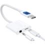 USB C to Headphone Jack Adapter with 3.5mm Aux Audio and Type C Fast Charging Dongle Converter for Google Pixel 4 4XL 3 3XL 2 2XL,iPad Pro 2018 2019 2020,Samsung Note 10/S20/S20 Ultra and More