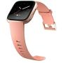Fitbit Versa Smart Watch, Peach/Rose Gold Aluminium, One Size (S & L Bands Included) (Renewed)