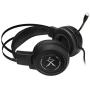 Gaming Headset for PS4 PC Xbox One Controller Noise Cancelling Over Ear Headphones with Mic RGB LED Light Bass Surround Soft Memory Earmuffs