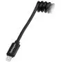 StarTech.com 1ft Coiled Lightning to USB Cable - Black - Apple 8 Pin Lightning Charger Cable for Your iPhone / iPad / iPod (USBCLT30CMB) StarTech.com 1ft Coiled Lightning to USB Cable - Black - Apple 8 Pin Lightning Charger Cable for Your iPhone / iPad / iPod (USBCLT30CMB)