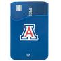 Arizona Wildcats Adhesive Silicone Cell Phone Wallet/Card Holder for iPhone, Android, Samsung Galaxy, Most Smartphones