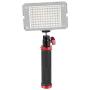 CAMVATE Rubber Hand Grip with 1/4" Ball Head Mount for Photographic Accessory (Red)