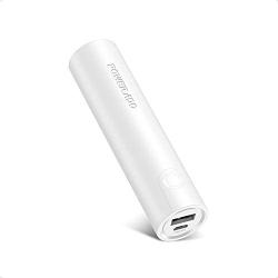 POWERADD EnergyCell 5000 High-Speed Charging Portable Charger, The Lightest 5000mAh Slim Power Bank with 2.4A Output, for iPhone 11 XS X 8 Plus Samsung S10 Google LG iPad and More（White）