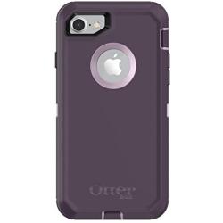 OtterBox DEFENDER SERIES Case for iPhone SE (2nd gen - 2020) and iPhone 8/7 (NOT PLUS) - Retail Packaging - PURPLE NEBULA (WINSOME ORCHID/NIGHT PURPLE)