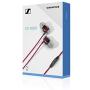 Sennheiser CX 300S In Ear Headphone with One-Button Smart Remote - Red