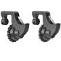 NOLOGO Jltx-My 1Pair Gamepad for PUBG Joypad Trigger Fire Button Aim L1 R1 Key L1R1 Shooter Controller for PUBG Mobile Phone Game Pad (Color : Black)