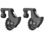 NOLOGO Fssh-mlx 1Pair Gamepad for PUBG Joypad Trigger Fire Button Aim L1 R1 Key L1R1 Shooter Controller for PUBG Mobile Phone Game Pad (Color : Black)
