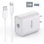 iPhone Fast Charger - Nikolable 18W PD Wall Charger MFi Certified 6FT USB C to Lightning Cable, Power Delivery Adapter Support Quick Charging for iPhone 11 Pro Max XR XS X 8 Plus iPad Pro iPhone Fast Charger - Nikolable 18W PD Wall Charger MFi Certified 6FT USB C to Lightning Cable, Power Delivery Adapter Support Quick Charging for iPhone 11 Pro Max XR XS X 8 Plus iPad Pro