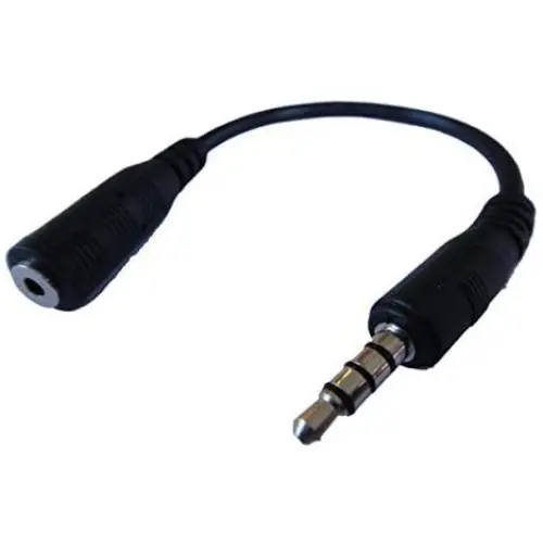 ienza 2.5 mm Female to 3.5 mm Male 4 Poles Jack Stereo Adapter for Latest Android / iPhone Smartphones/Tablets and PCs/ Laptops (Please Carefully Read Product Guarantee & Compatibility Information Before Buying) ienza 2.5 mm Female to 3.5 mm Male 4 Poles Jack Stereo Adapter for Latest Android / iPhone Smartphones/Tablets and PCs/ Laptops (Please Carefully Read Product Guarantee & Compatibility Information Before Buying)