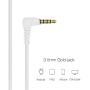 Rockpapa On Ear Stereo Headphones Earphones for Adults Kids Childs Teens, Adjustable, Heavy Deep Bass for iPhone iPod iPad MacBook Surface MP3 DVD Smartphones Laptop (White/Orange)