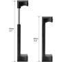 Smartphone Vlogging Kit, Phone Vlog Handle Grip with Phone Tripod Mount Handle Grip Aluminum Alloy for iPhone 11 Pro Max XS Samsung Google Camera Compatible for SmallRig Smartphone Cages - W1012
