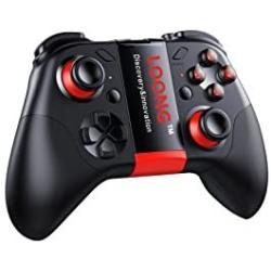 Loong Wireless Controller with Bluetooth Wireless Gaming Controller Gamepad Support iOS Android OS VR, 054