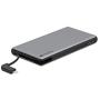 Mophie Powerstation Plus External Battery with Built in Cables for Smartphones and Tablets (6,000mAh) - Space Grey