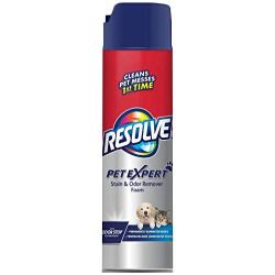 Resolve Pet High Traffic Carpet Foam, 88 oz (4 Cans x 22 oz), Cleans Freshens Softens & Removes Stains