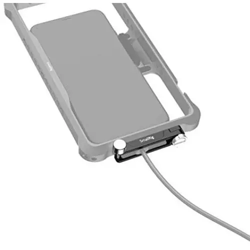 SmallRig Power Cable Clamp Lightning Cable Clamp Lock Compatible with iPhone X iPhone Xs - BSC2390 SmallRig Power Cable Clamp Lightning Cable Clamp Lock Compatible with iPhone X iPhone Xs - BSC2390