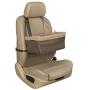PetSafe Happy Ride Deluxe Booster Seat for Dogs - Elevated Pet Bed for Cars, Trucks and SUVs - Multiple Colors and Sizes, Includes Tether