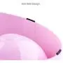 Super Design Mess Free 15° Slanted Bowl for Dogs and Cats, Tilted Angle Bulldog Bowl Pet Feeder, Non-Skid & Non-Spill, Easier to Reach Food