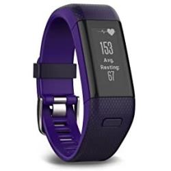 Garmin vívosmart HR+ Regular Fit GPS Activity Tracker - Imperial Purple/Kona Purple